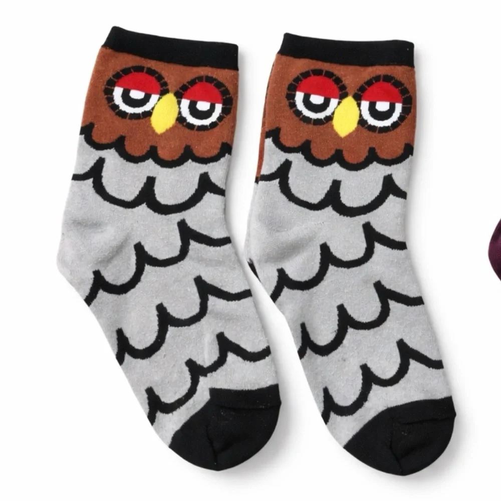 Unamused Owl Socks